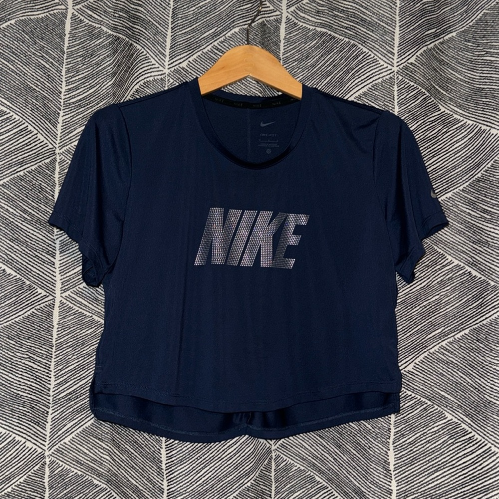 Blue Nike Top
